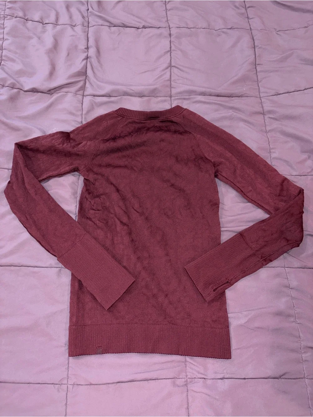 lululemon athletica Long Sleeve Maroon Size 2